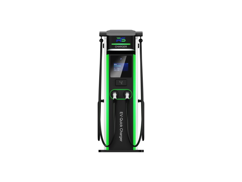 Floor Standing 80A*2 EV Charger for US Public Commercial Area