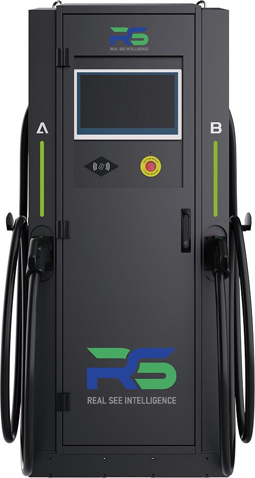 60kW Dual-port DC Charger for US Commercial Public Utility Charging