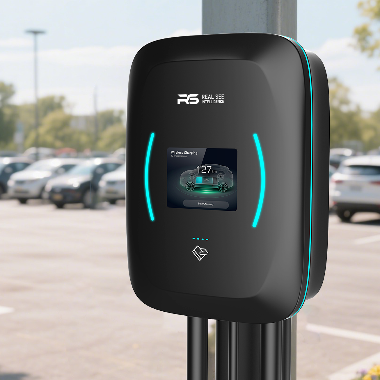 Dual-Port Wall-Mounted AC Charger