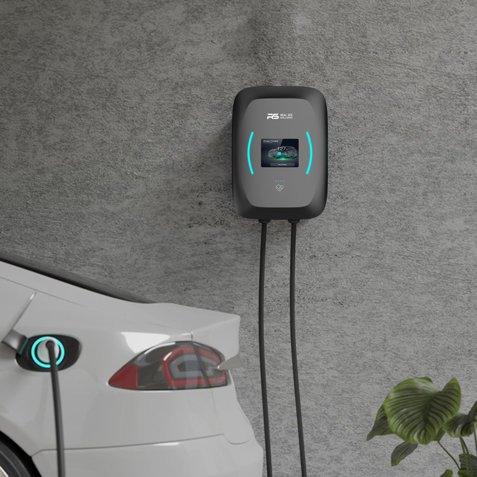Wall-Mounted AC Charger
