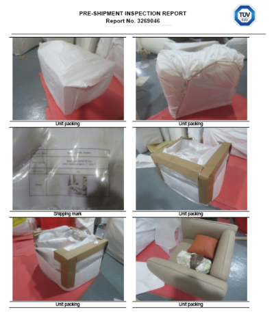 Embalaje del producto