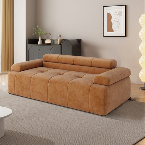 Canapea modernă din catifea, canapea și canapea extensibilă