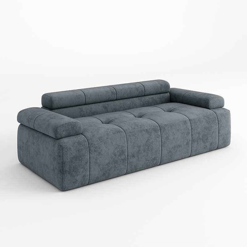 Canapea modernă din catifea, canapea și canapea extensibilă