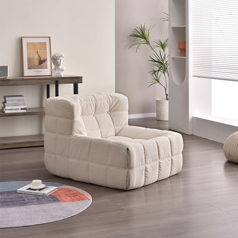 Scaun de relaxare din piele pentru sufragerie