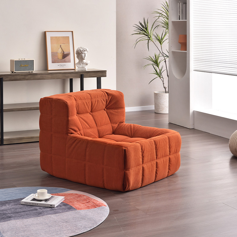 Scaun de relaxare din piele pentru sufragerie