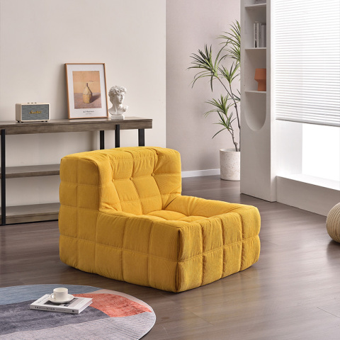 Scaun de relaxare din piele pentru sufragerie