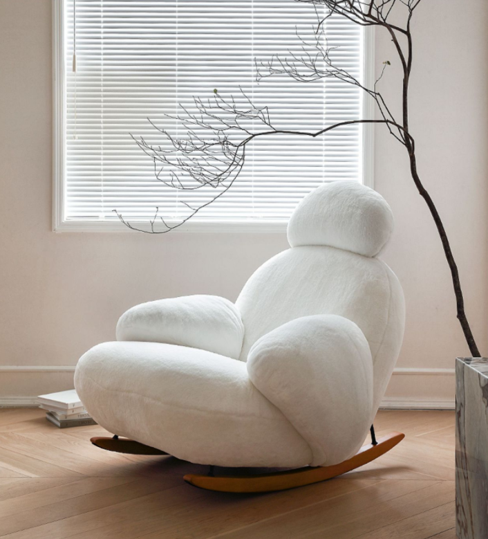 가정용 패션 로킹체어 모던 라운지 의자