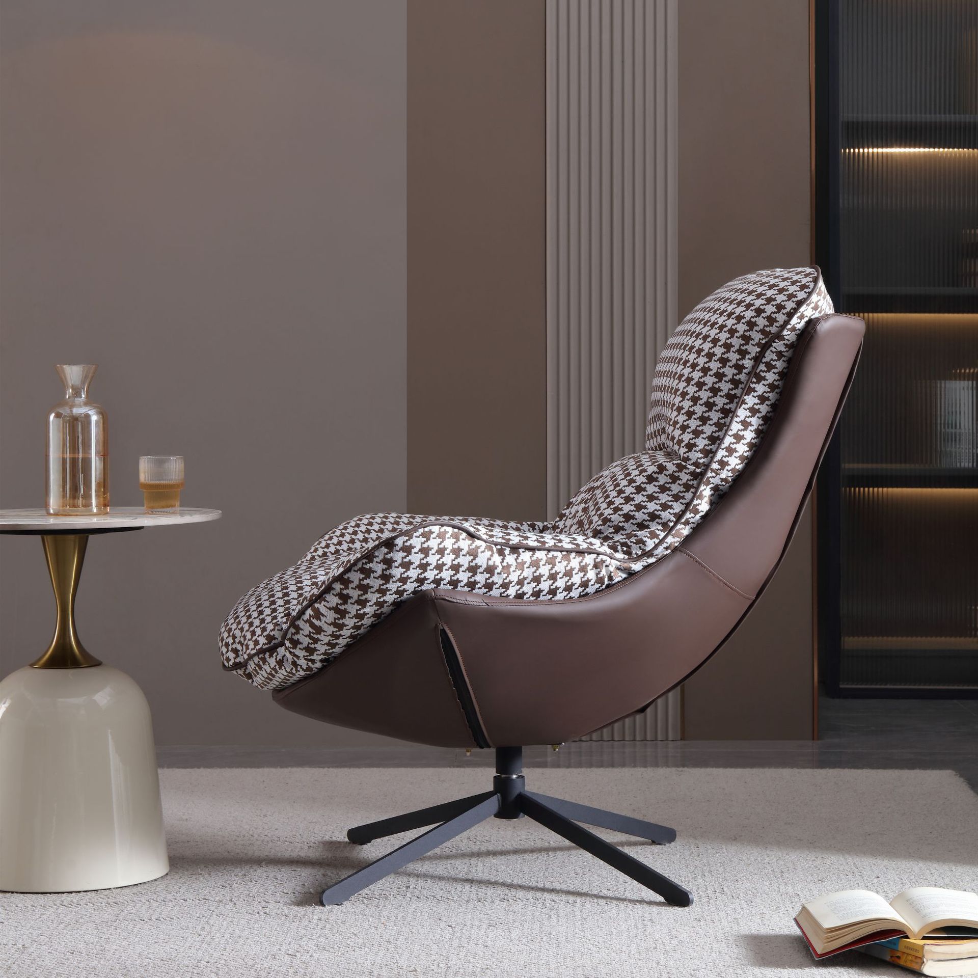 Leather Swivel Chair