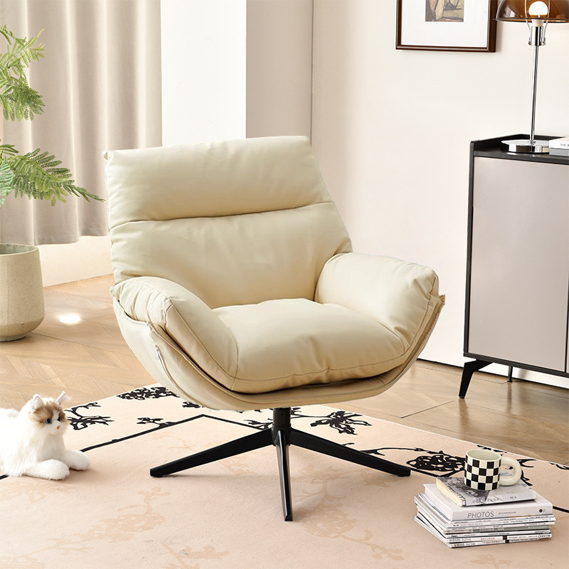 악센트 의자 회전식 심플한 디자인