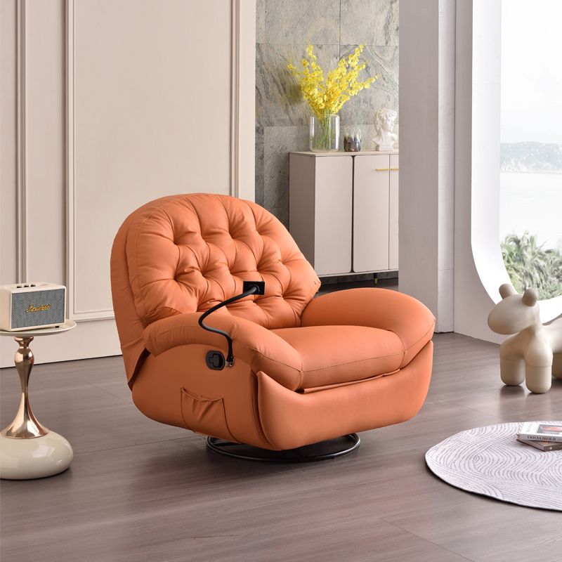 가정용 전기 가죽 리클라이너 의자