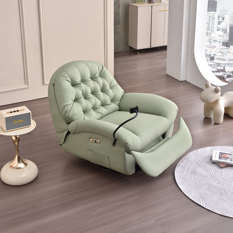 가정용 전기 가죽 리클라이너 의자