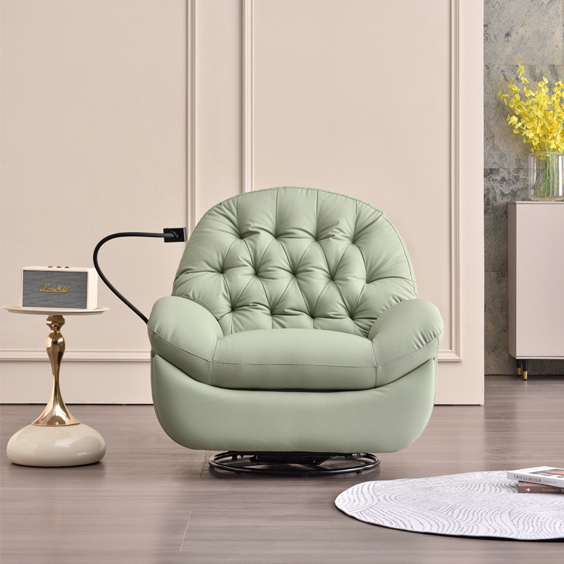 가정용 전기 가죽 리클라이너 의자