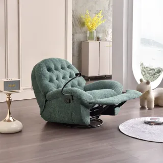 Fotoliu electric reclinabil din piele pentru casă