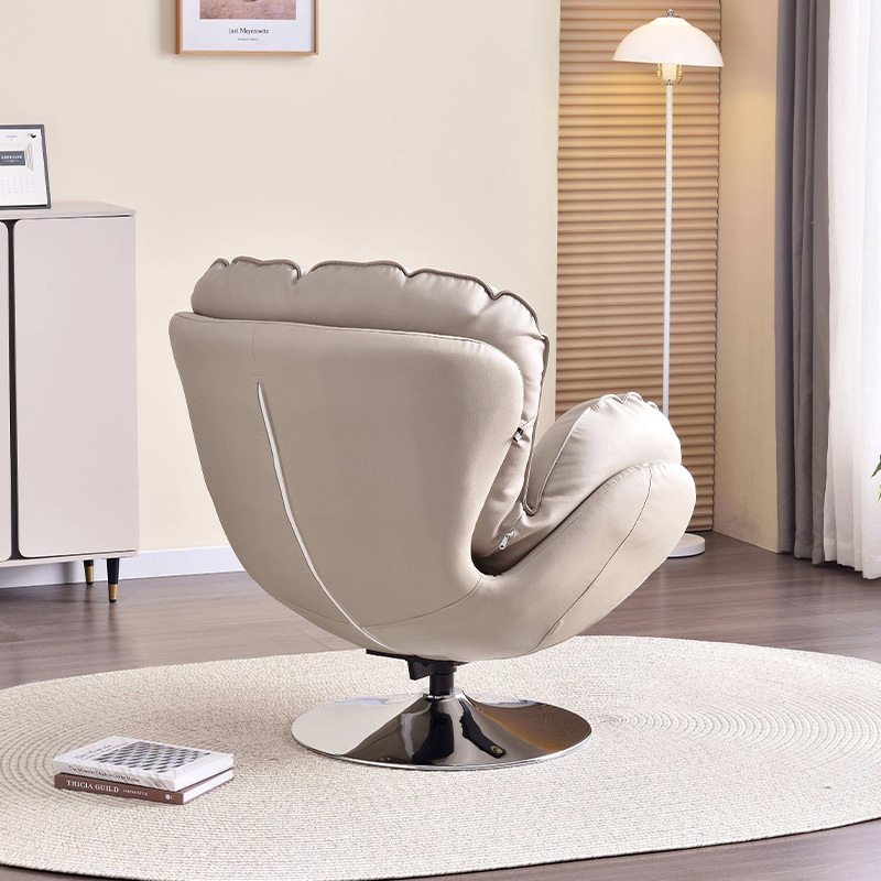 Sillón giratorio de cuero de buena calidad para el hogar