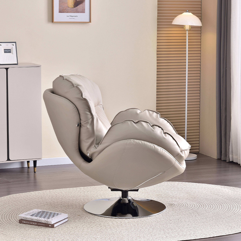 Sillón giratorio de cuero de buena calidad para el hogar