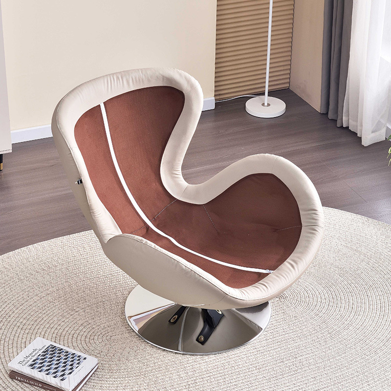 Sillón giratorio de cuero de buena calidad para el hogar