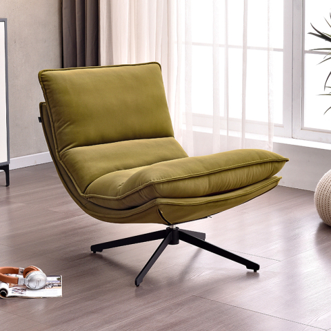 패브릭 회전 의자 세트 소파 의자