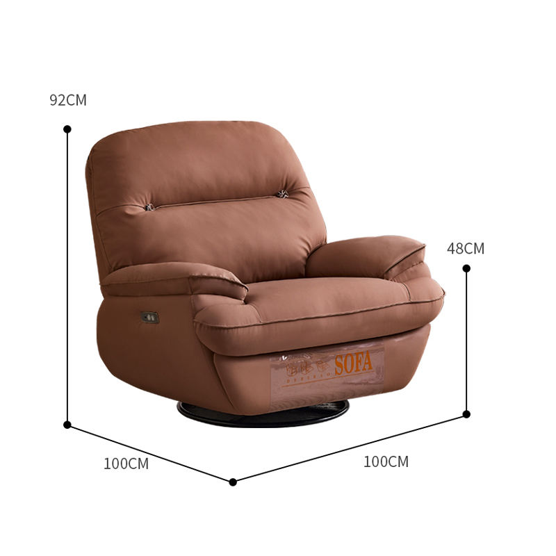 Leisure Leather Lounge Reclining Chair