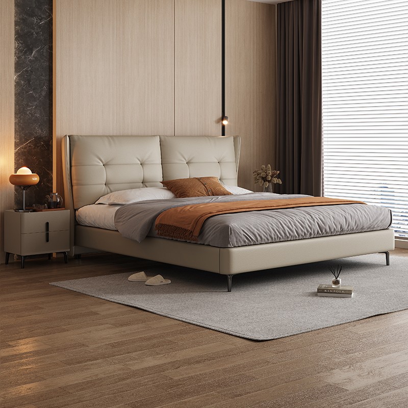 queen upholstered bed frame
