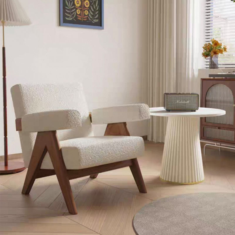 Scaun de relaxare pentru mobilier de living modern și de lux ușor