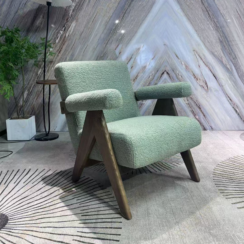 Scaun de relaxare pentru mobilier de living modern și de lux ușor