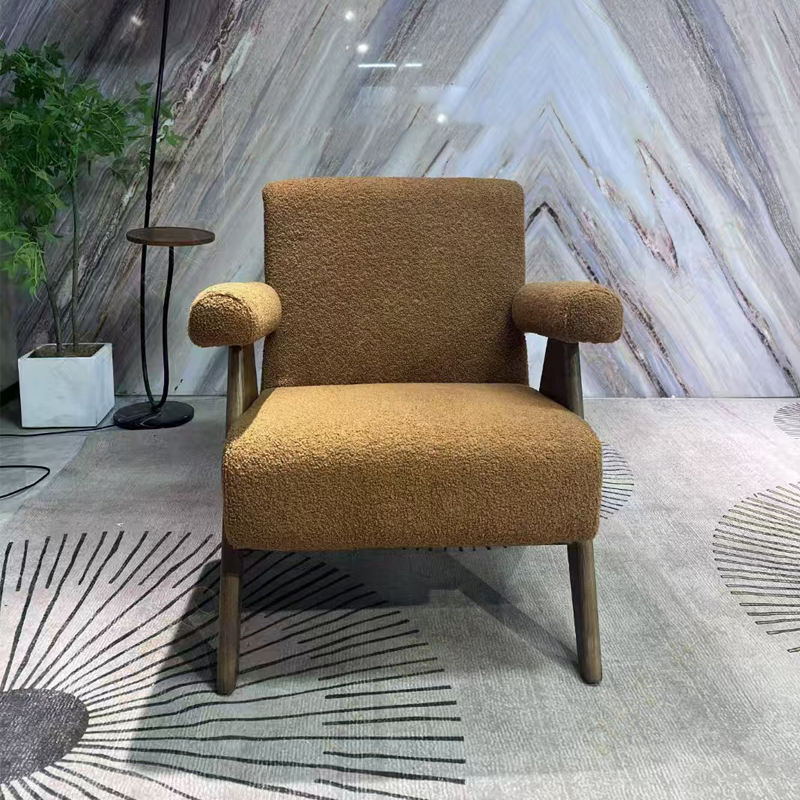 leisure chair velvet fabric