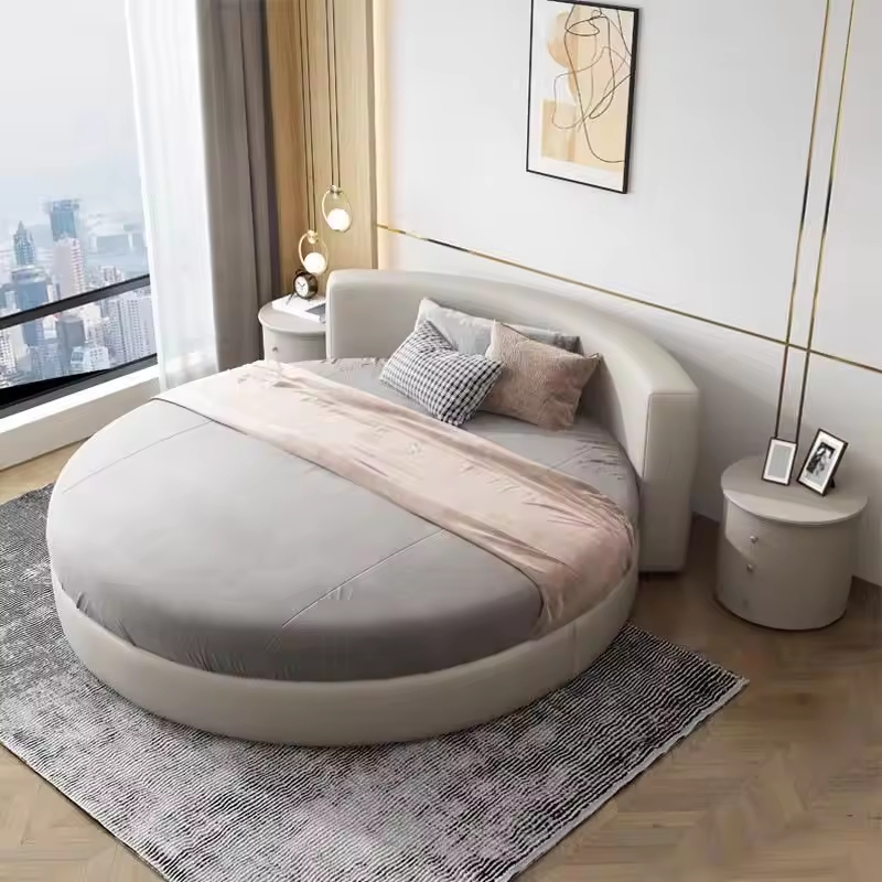 침실 가구 침실 세트 원형 침대
