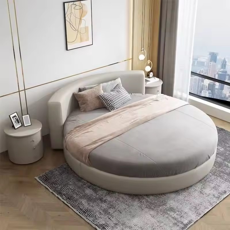 latest round bed design