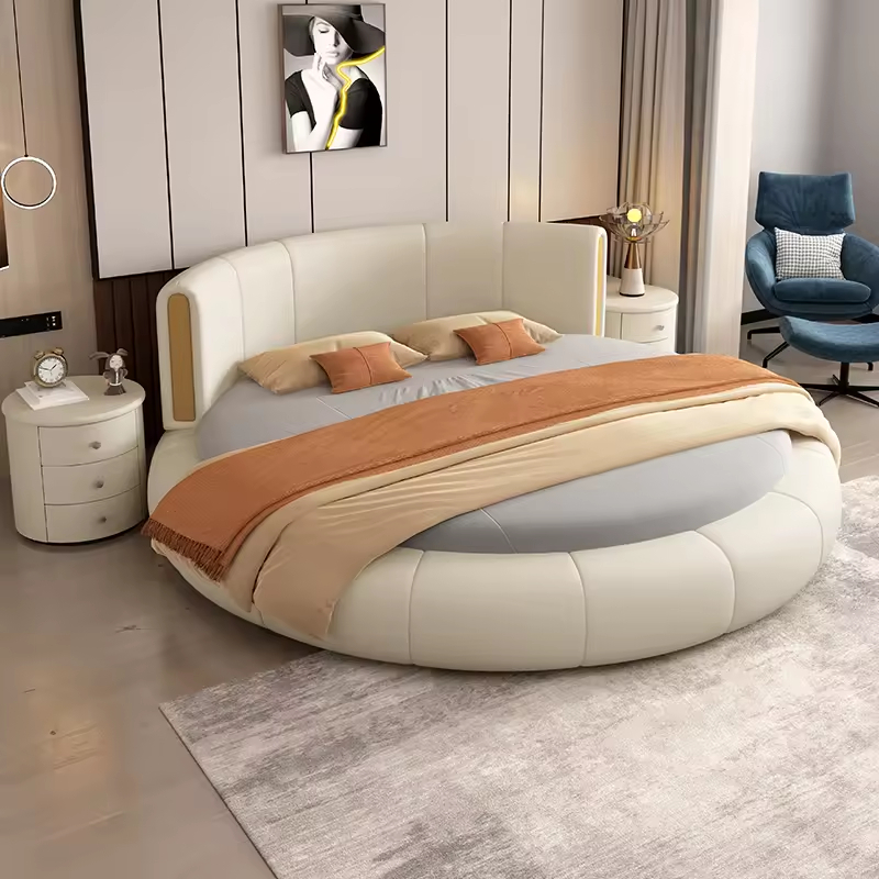 round bed queen size