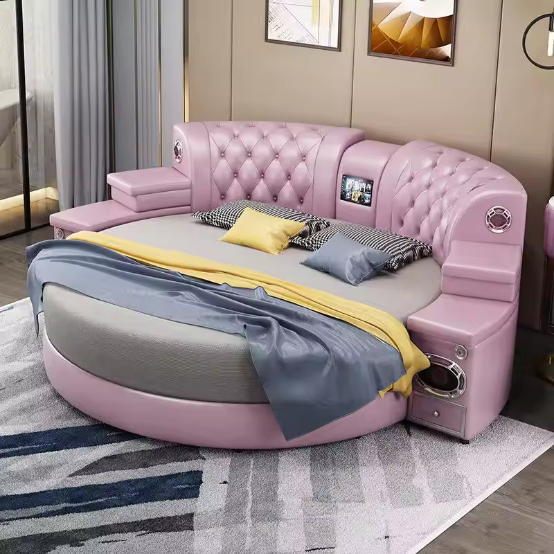 Pat rotund multifuncțional cu difuzor