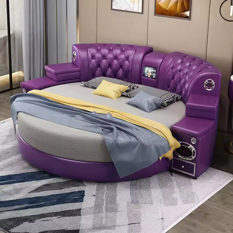 Pat rotund multifuncțional cu difuzor