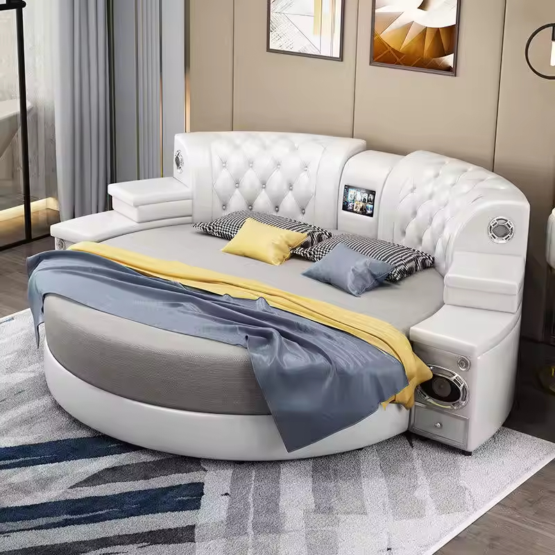 double round bed