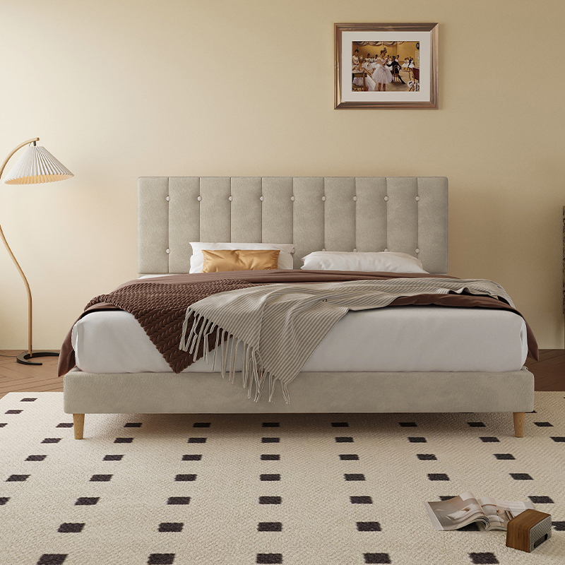 Mobilier modern pentru dormitor, cadru de pat queen-size