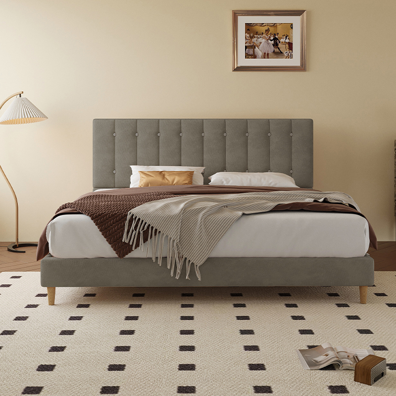 Mobilier modern pentru dormitor, cadru de pat queen-size