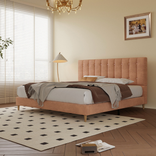 Mobilier modern pentru dormitor, cadru de pat queen-size