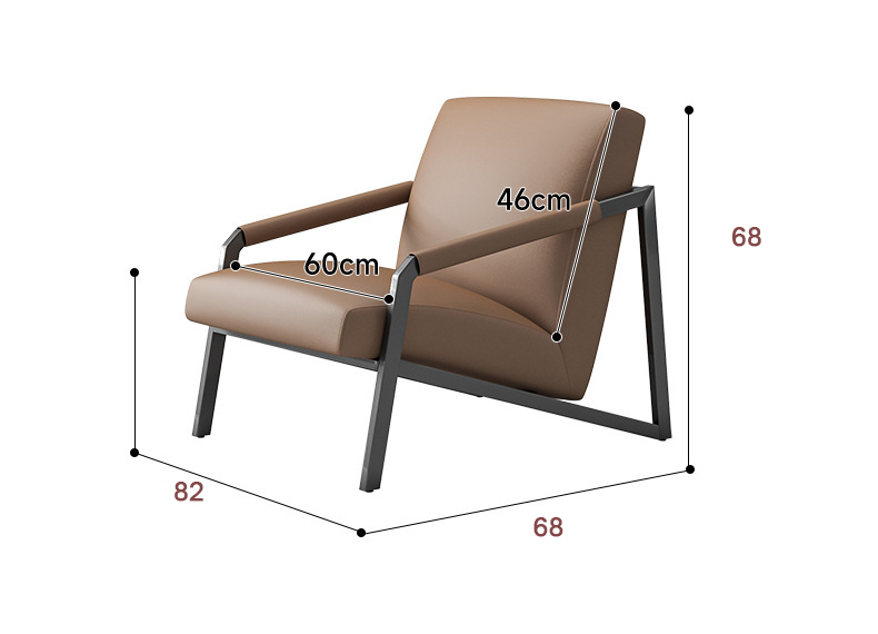 Scaun popular de accent Scaun de relaxare confortabil și moale