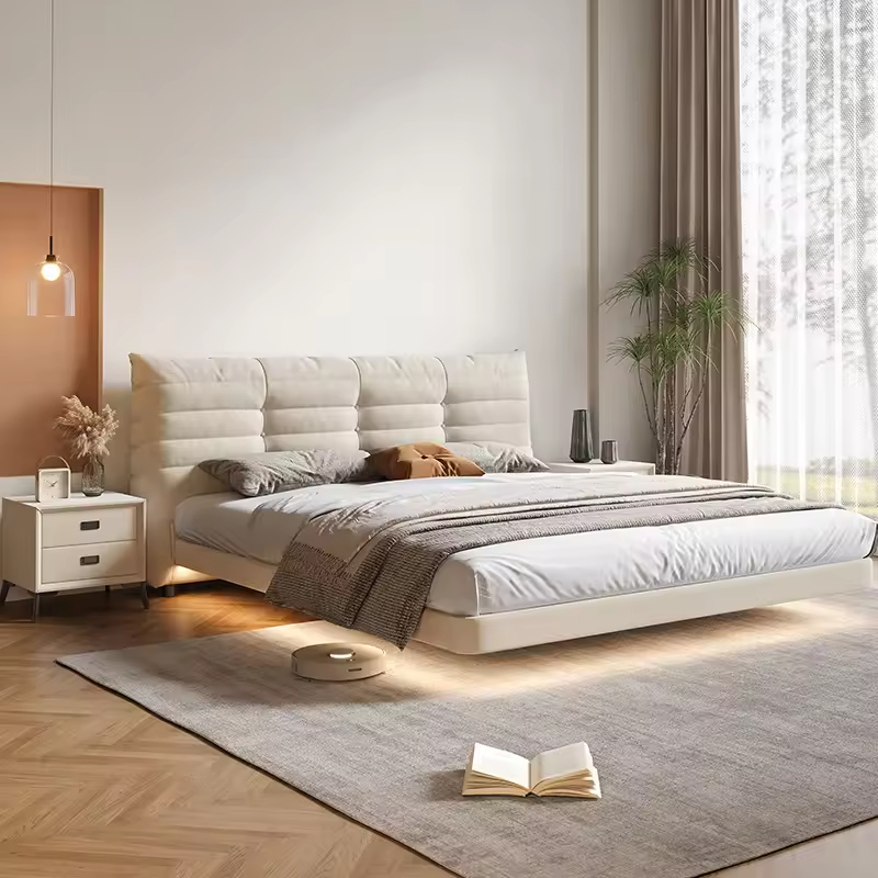 floating bed modern