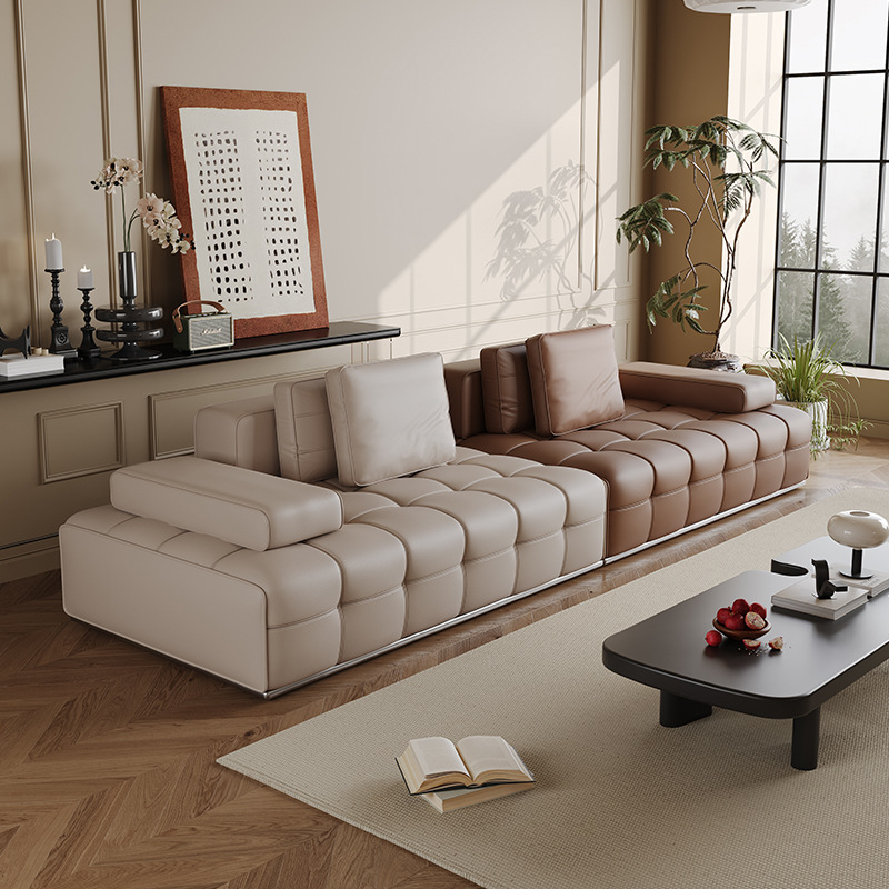 luxury leather sofa