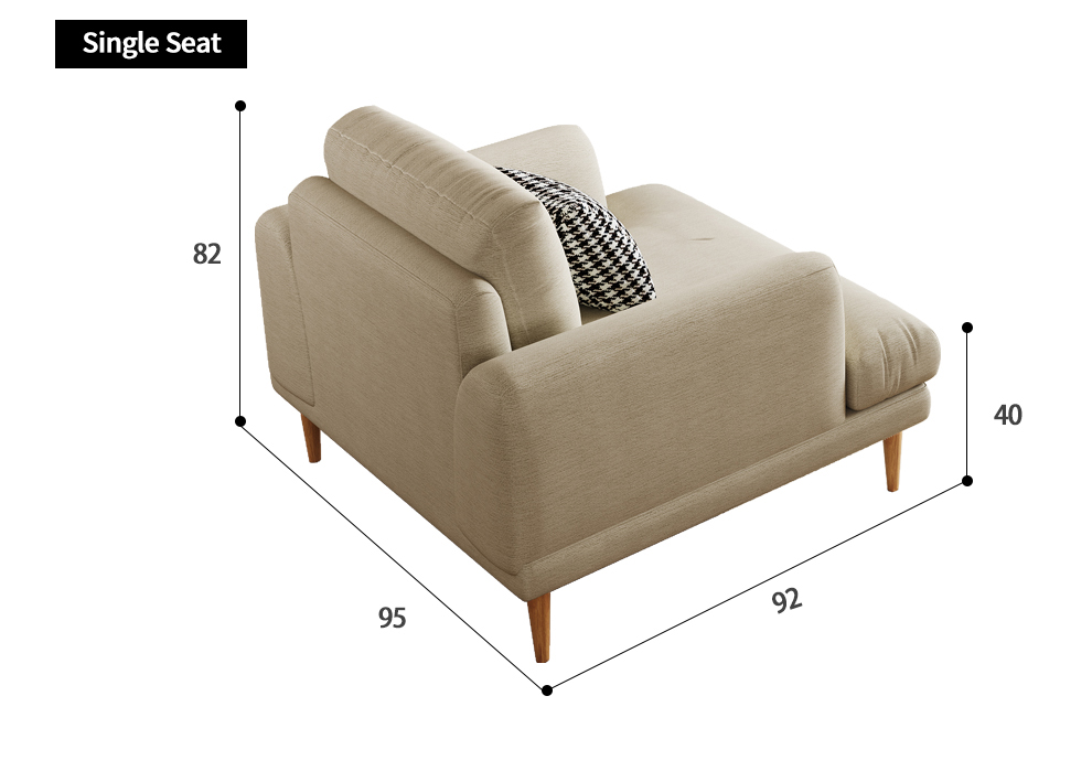 White Velvet Sectional Sofas Set