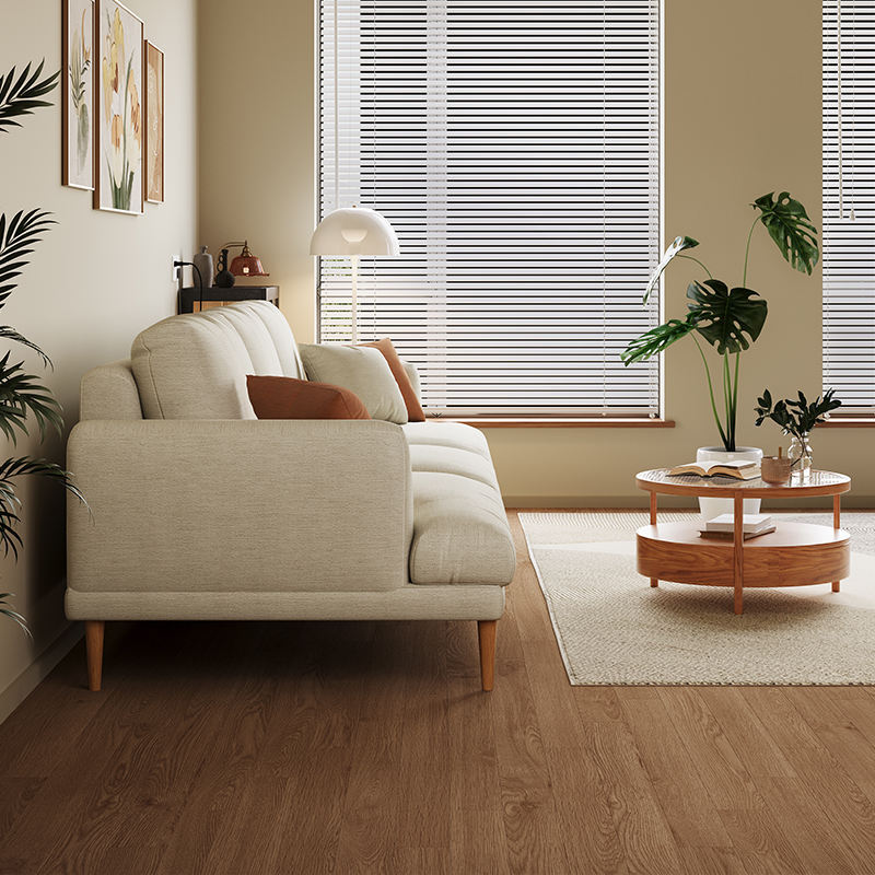 Set canapele modulare confortabile din catifea albă pentru living