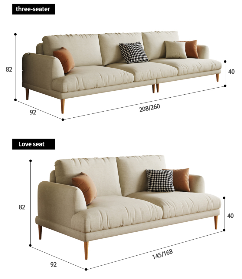 Set canapele modulare confortabile din catifea albă pentru living