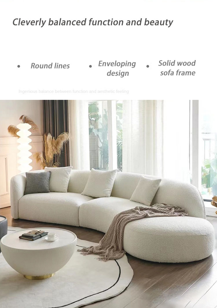 Couch Curved Sofa