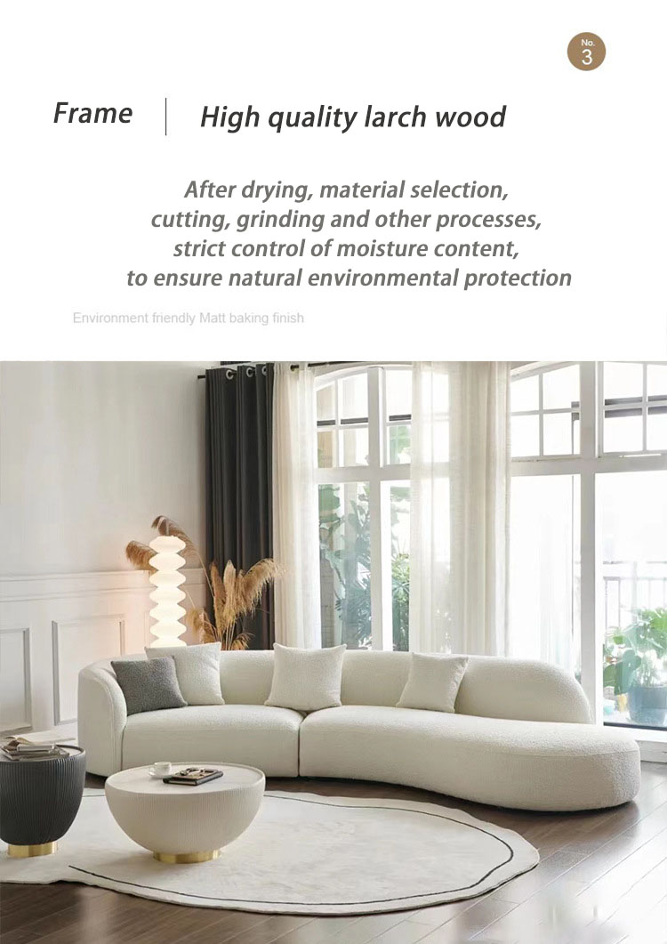 Velvet Fabric Sofa