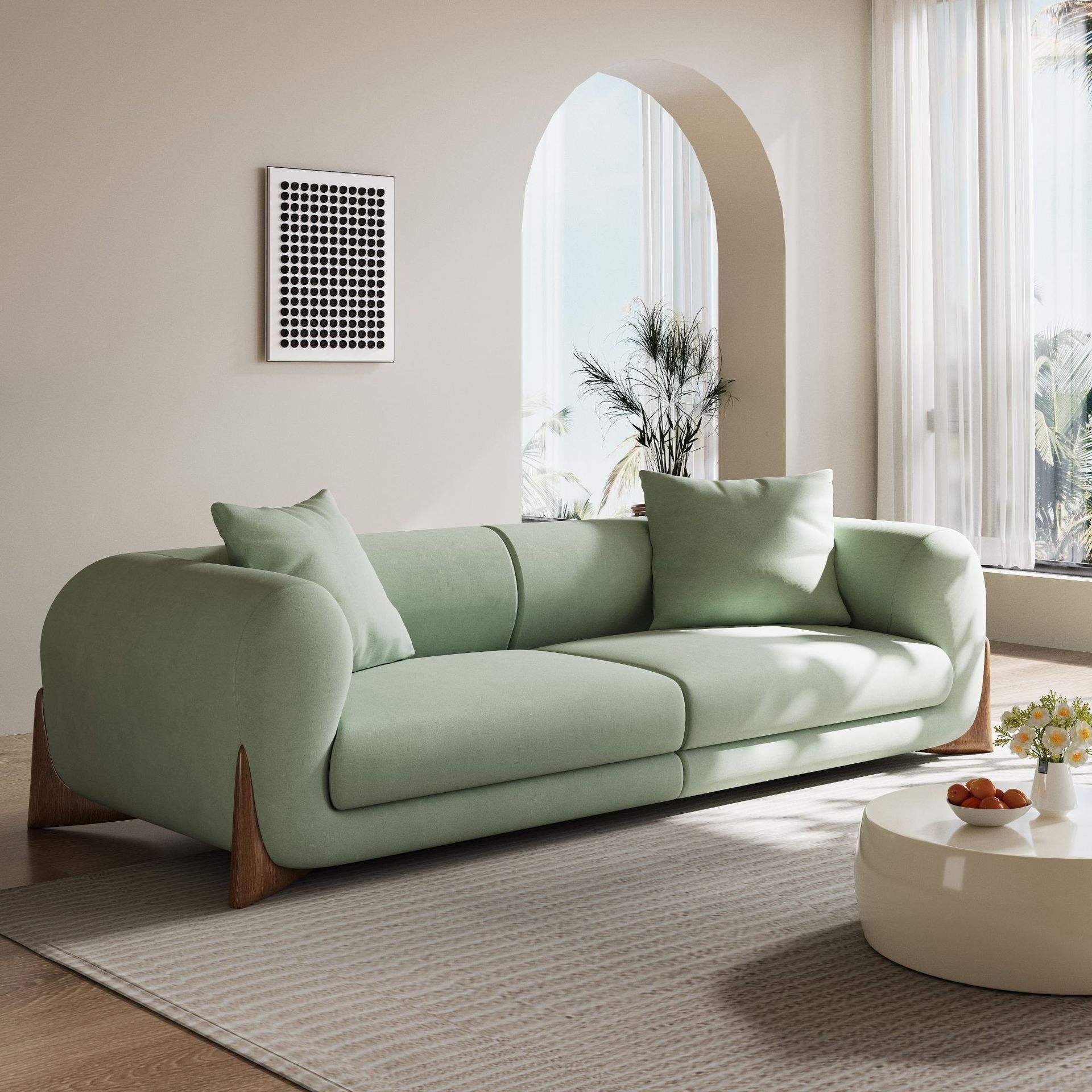 Cream Style Comfort Sofa