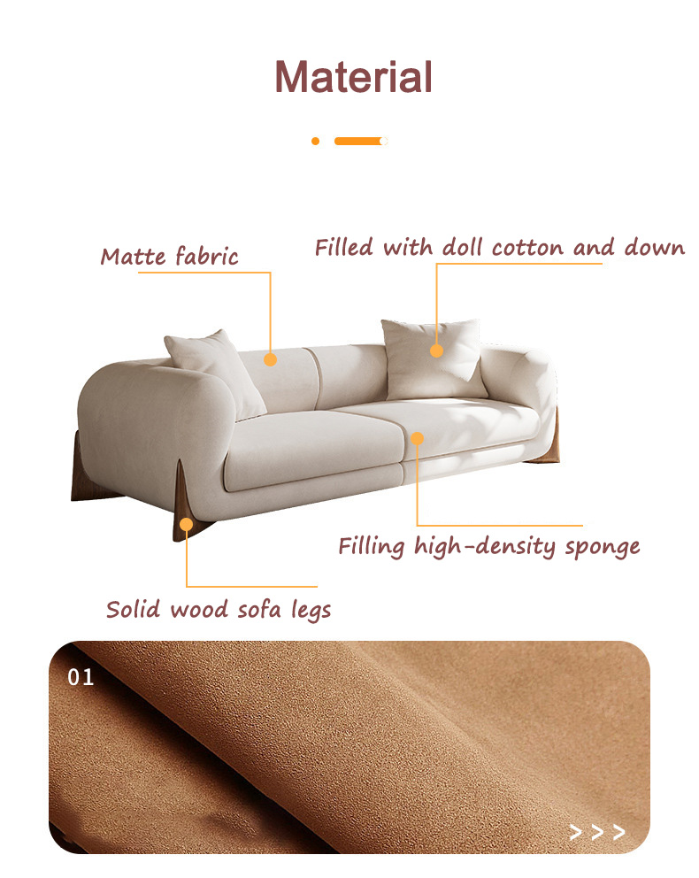 fabric sofa set for living room