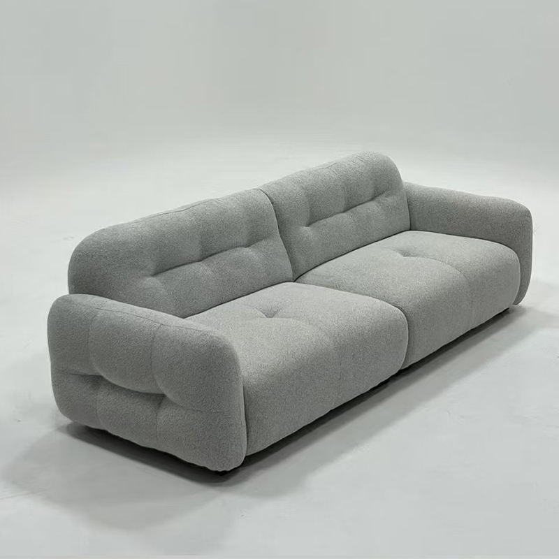 Canapea tapițată pentru casă, canapea din material textil, canapea cu 4 locuri