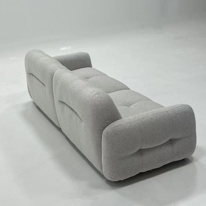 Canapea tapițată pentru casă, canapea din material textil, canapea cu 4 locuri