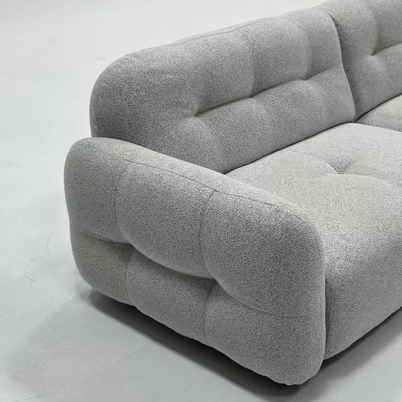 Canapea tapițată pentru casă, canapea din material textil, canapea cu 4 locuri