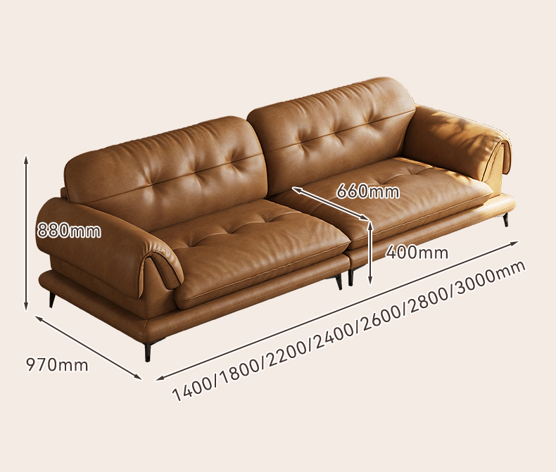 Set de canapele din piele de lux, moale și ușoară, mobilier de living