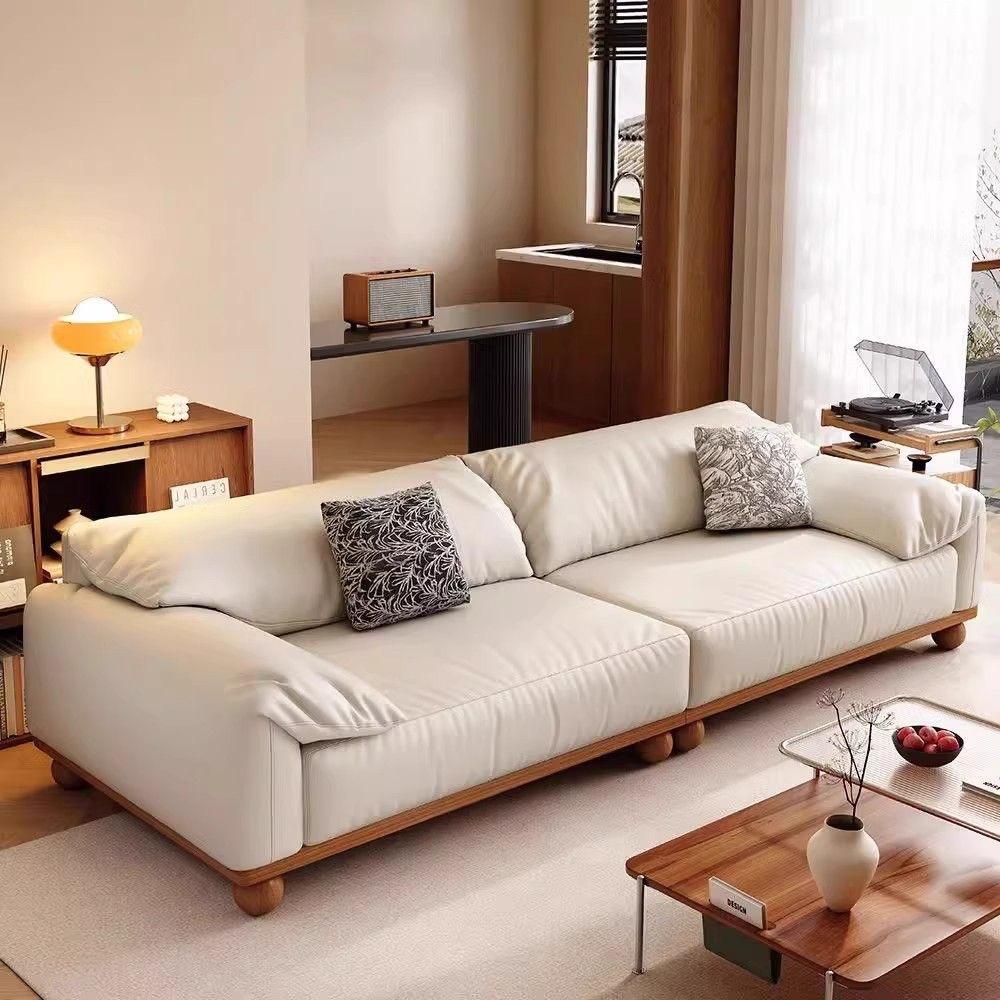leather couch set living room sofa